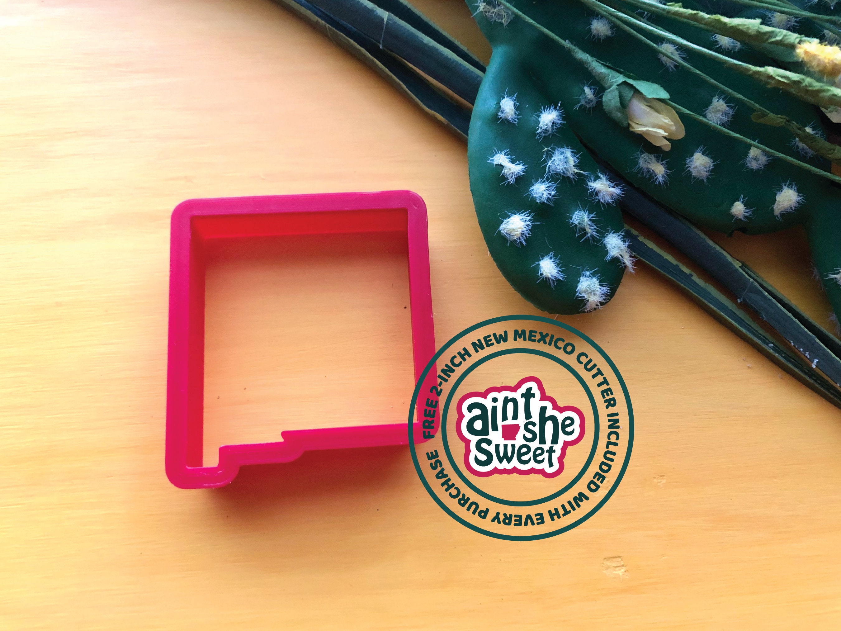 Zia Cookie Cutter Biscochito Cutter with Southwest Stamp Etsy