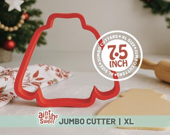 LARGE Ugly Sweater Cookie Cutter, JUMBO Christmas Cookie Cutter, Fun Family Holiday Baking, GIANT Ugly Sweater - 7.5 Inch!