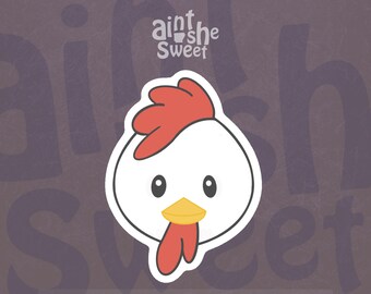 Chicken Cookie Cutter, Barnyard Animal and Farm Living (Cookie, Fondant, and Clay Cutter)