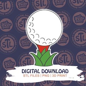 Foremka do ciastek Golf Tee STL | Pobieranie cyfrowe | Foremka do ciastek 3D | Pieczenie na temat sportu | Upominek na przyjęcie golfowe | NATYCHMIASTOWE POBIERANIE