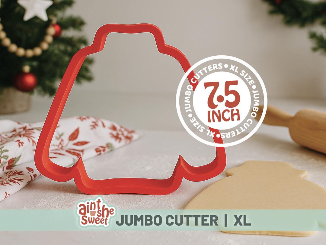 XL Ugly Sweater Cookie Cutter JUMBO Christmas Cookie Cutter
