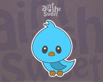 Bird Cookie Cutter, Cute Bluebird for Spring Baby Shower - FAST SHIPPING!