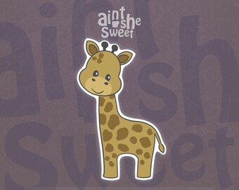 Giraffe Cookie Cutter | Safari Animal Cookie Cutter | Jungle Theme Party | Baby Shower Favor | Zoo Birthday Cookies | FAST SHIPPING!