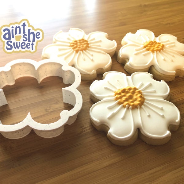 Dogwood Cookie Cutter for Easter, Dogwood Tree Spring Flower (Cookie, Fondant, and Clay Cutter)