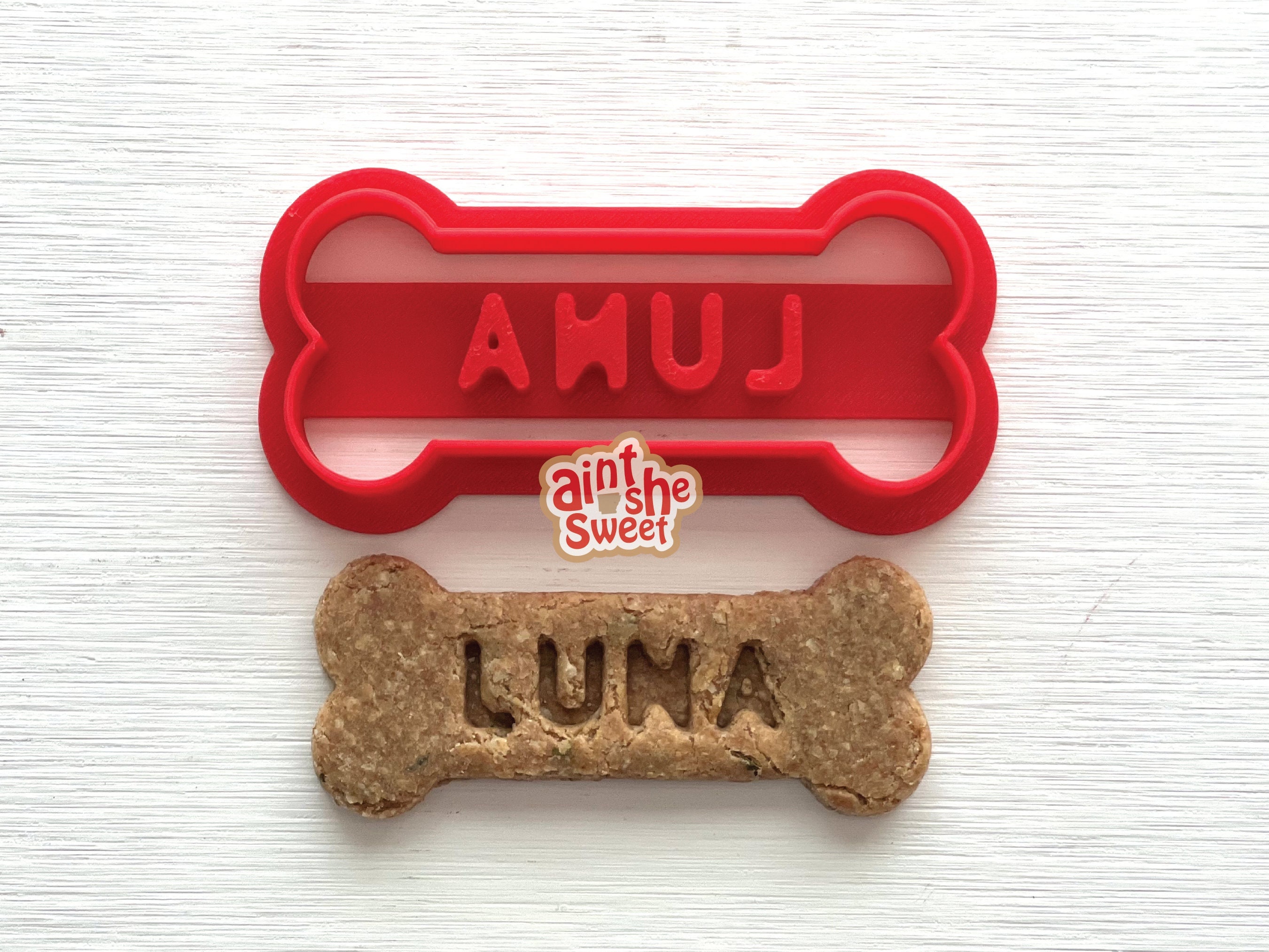 Custom Dog Treat Mold Personalized Dog Biscuit Silicone Mold With Your  Dog's Name Dog Lover's Gift 