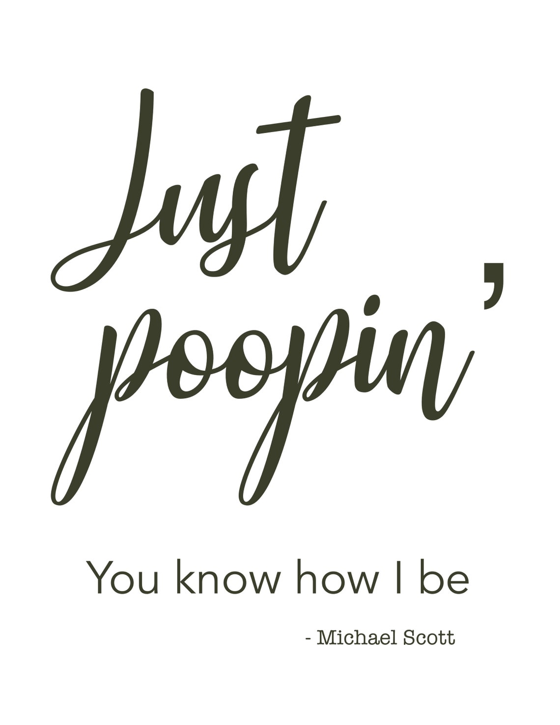 Das Büro inspirierte Badezimmerschilder | Etsy