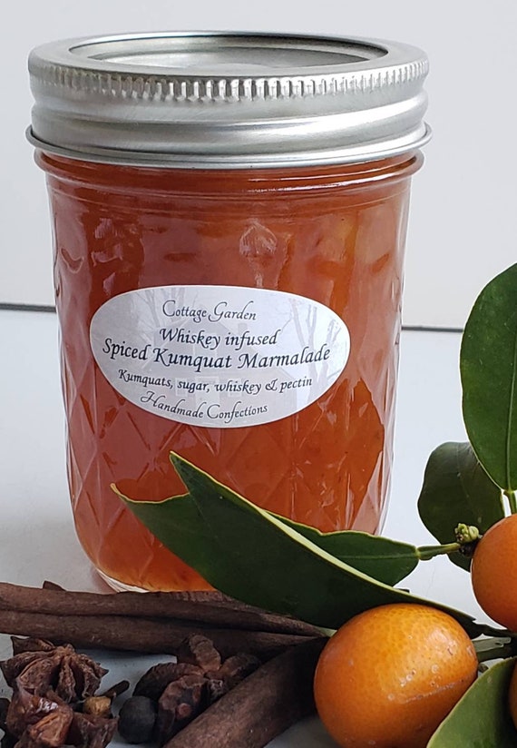 Spiced whiskeyinfused Kumquat Marmalade Etsy