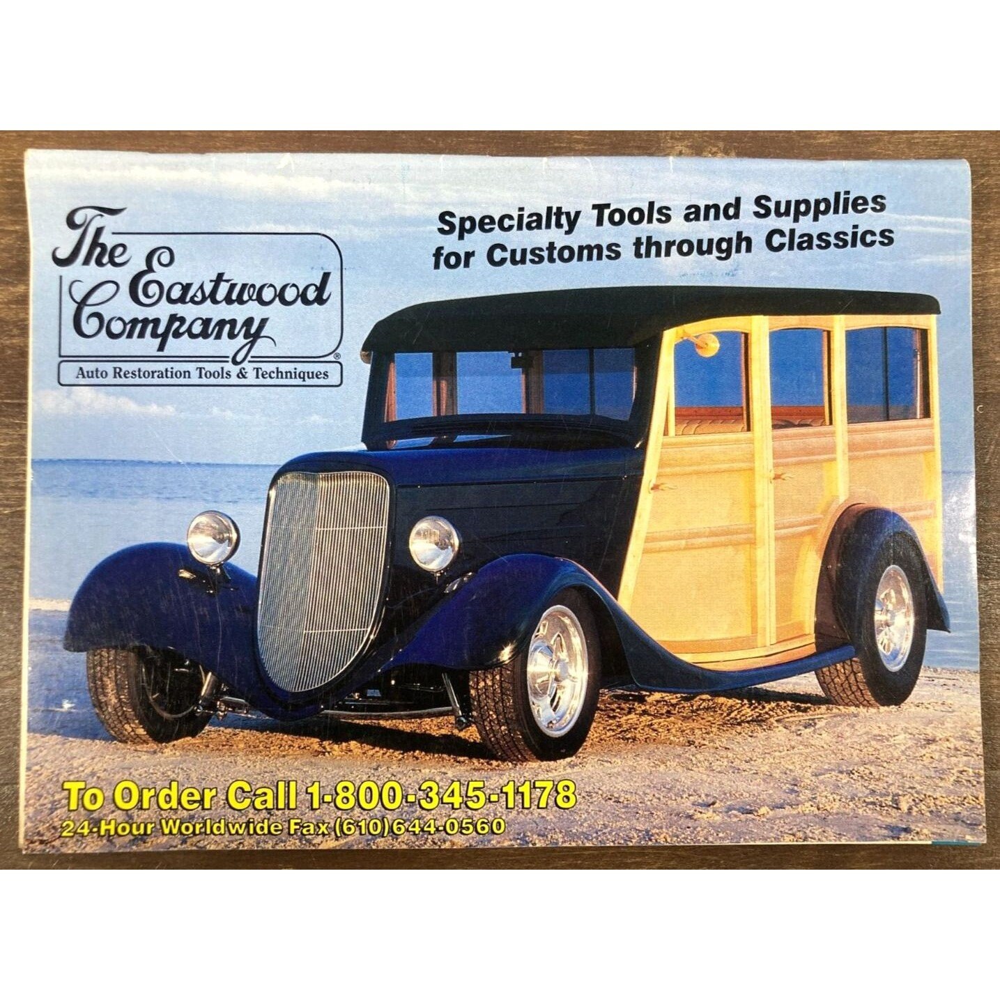 Vintage the EASTWOOD COMPANY 1995 Parts CATALOG 1934 Ford Woody Hot Rod
