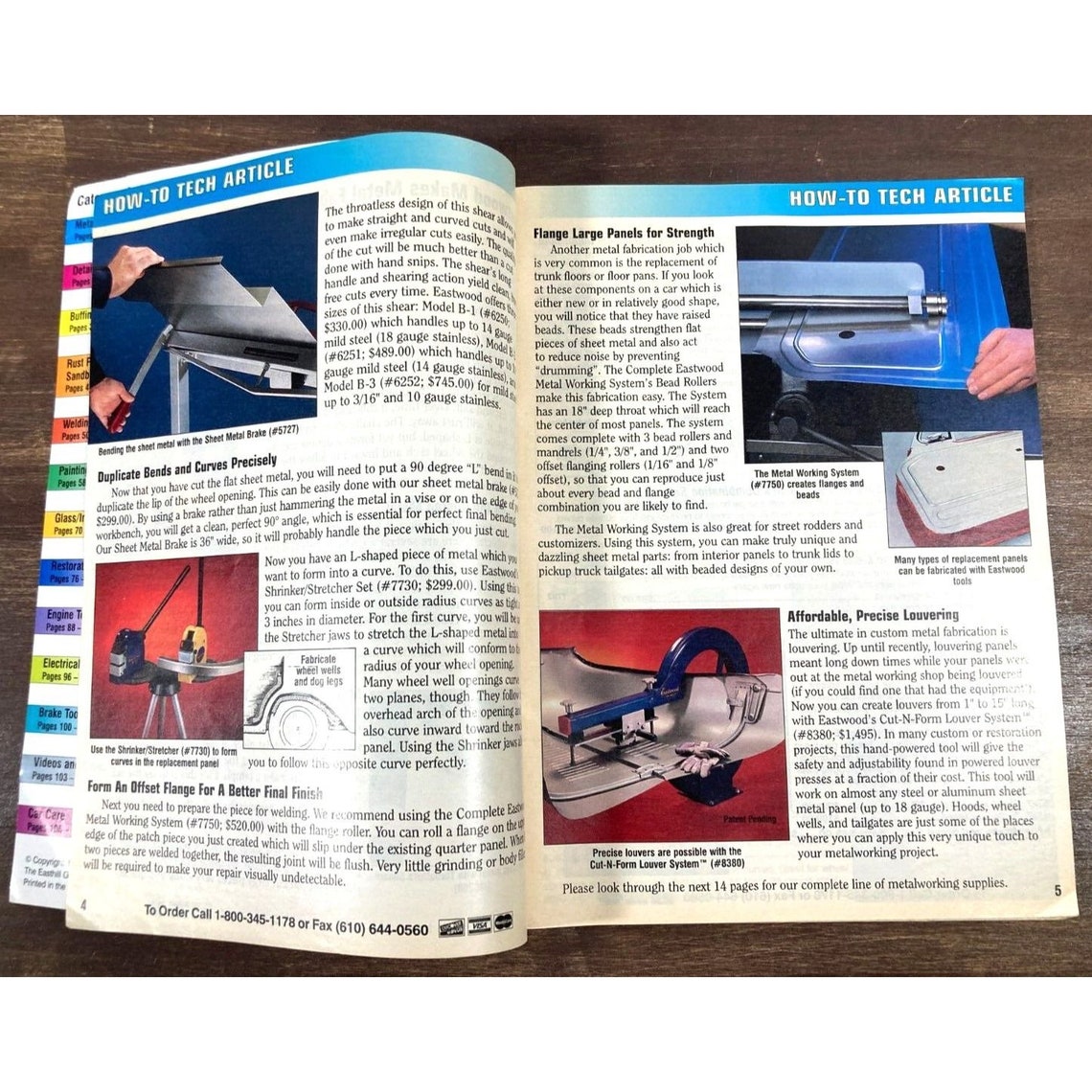 Vintage the EASTWOOD COMPANY 1995 Parts CATALOG 1934 Ford Woody Hot Rod