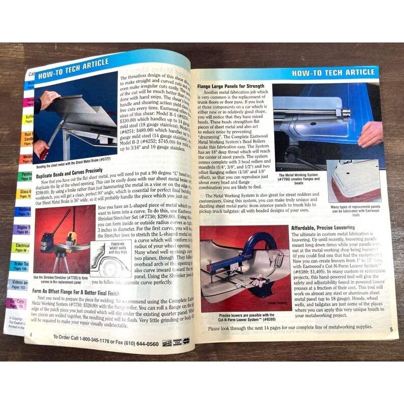 Vintage the EASTWOOD COMPANY 1995 Parts CATALOG 1934 Ford Woody Hot Rod