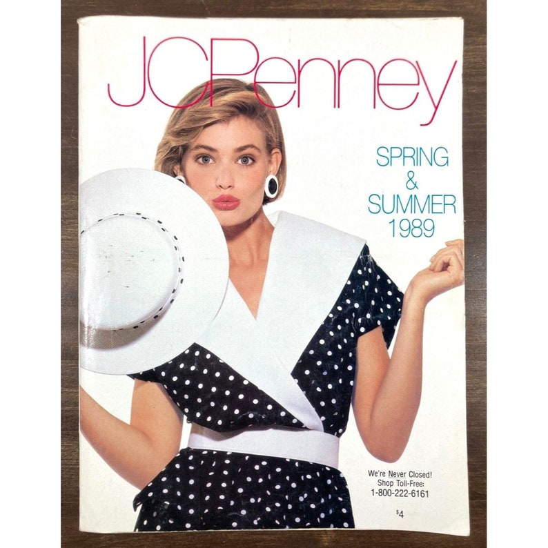 Vintage JC PENNEY 1989 Spring Summer CATALOG 1,258 Pages Jcpenney 80s