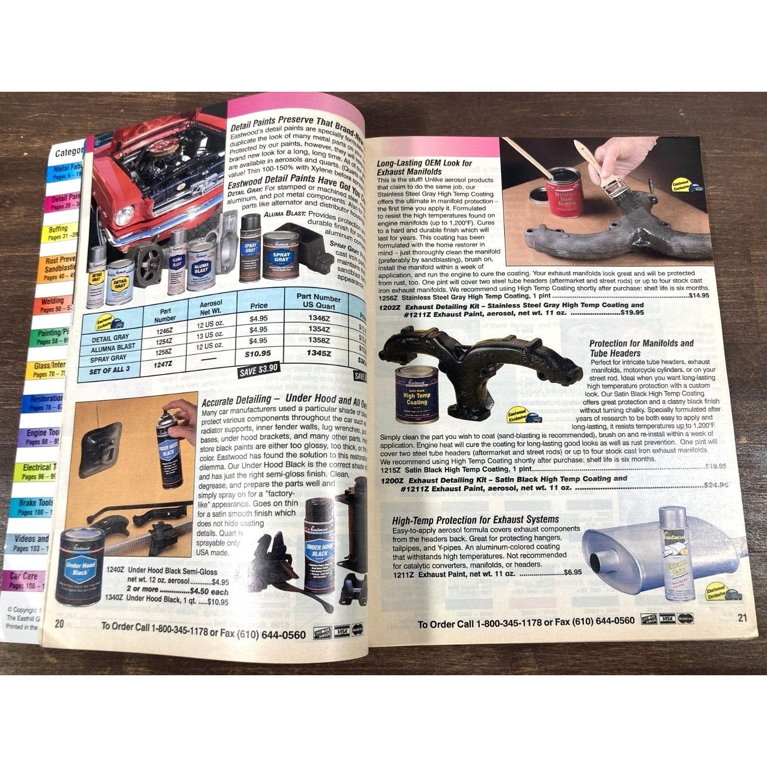 Vintage the EASTWOOD COMPANY 1995 Parts CATALOG 1934 Ford Woody Hot Rod