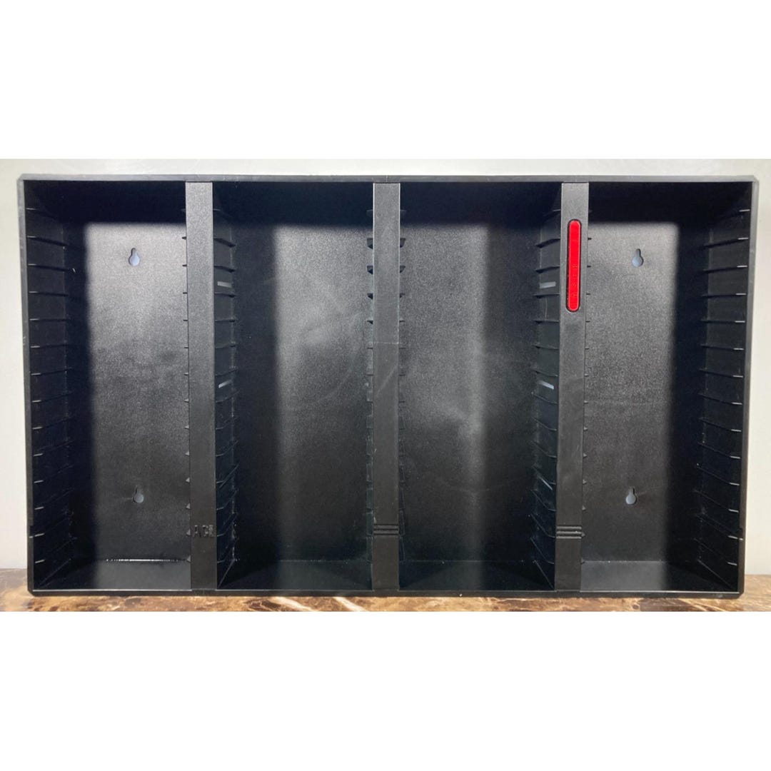 Laserline AC60 60 Cassette Tape Rack Wall Mountable Case Storage ...