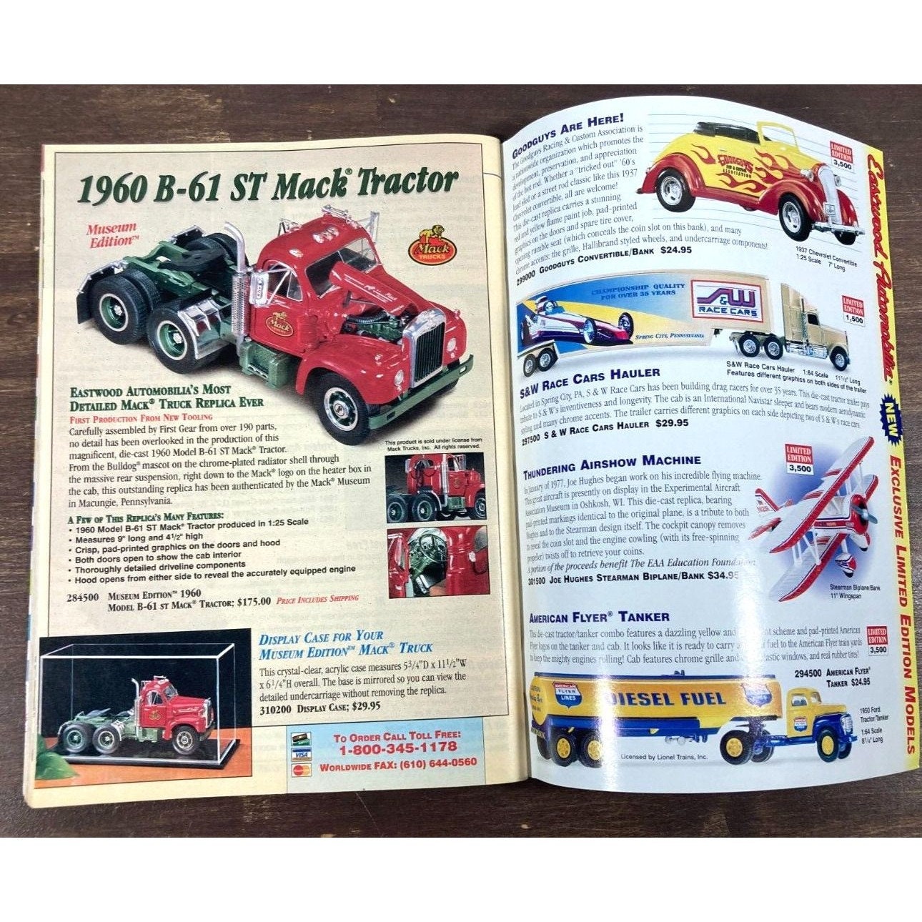 Vintage the EASTWOOD COMPANY 1995 Parts CATALOG 1934 Ford Woody Hot Rod