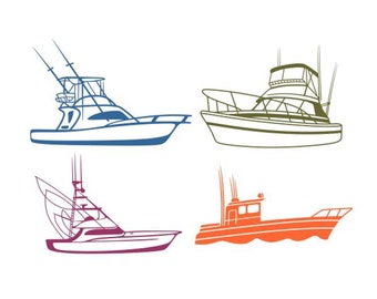 Free Free 143 Ocean Fishing Boat Svg SVG PNG EPS DXF File