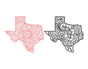 Download Texas Mandalas Etsy