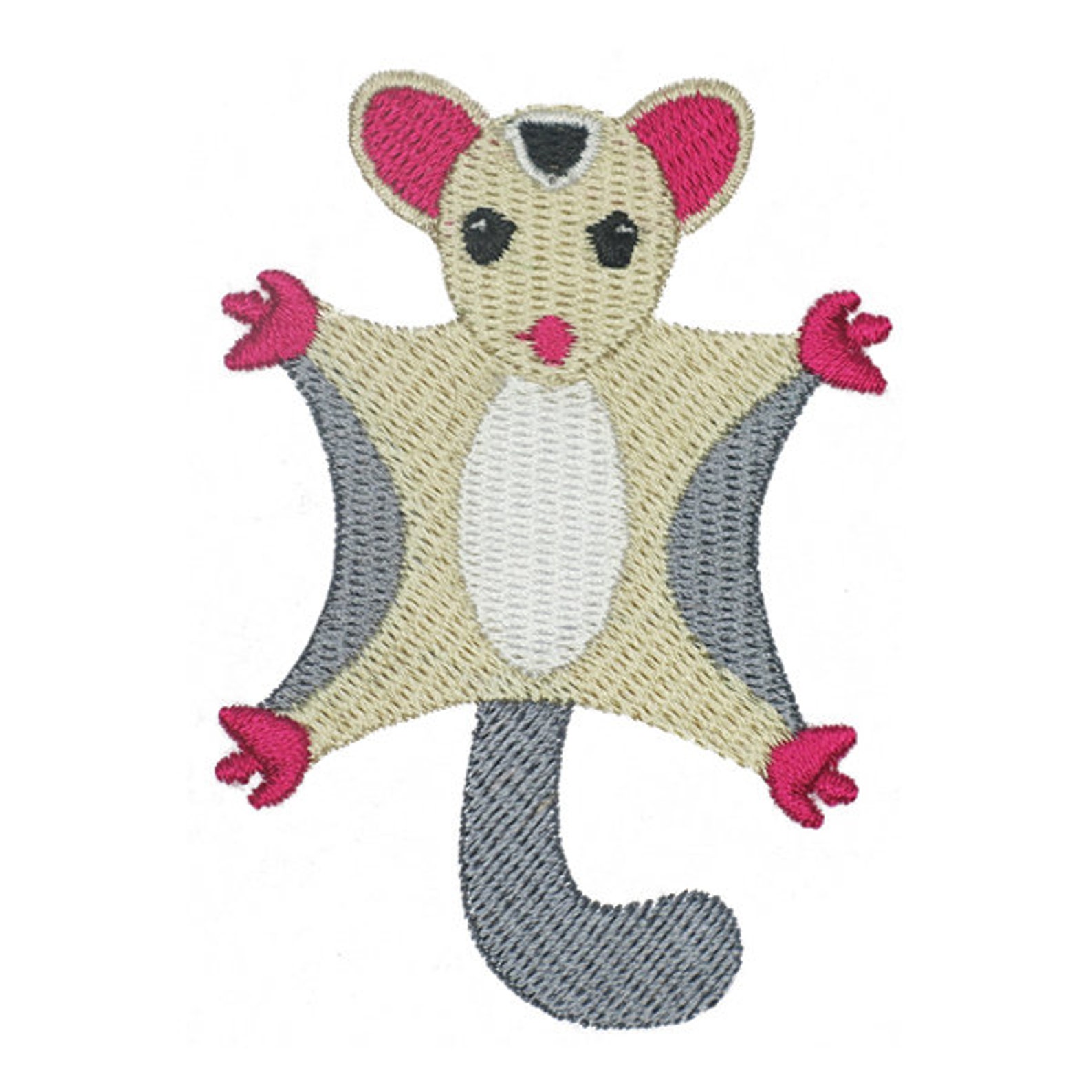 Sugar glider embroidery design instant download  etsy uk Sugar glider embroidery design instant download  etsy uk