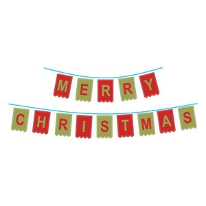 Christmas Banner Cuttable Design PNG DXF SVG & Eps File for Silhouette ...