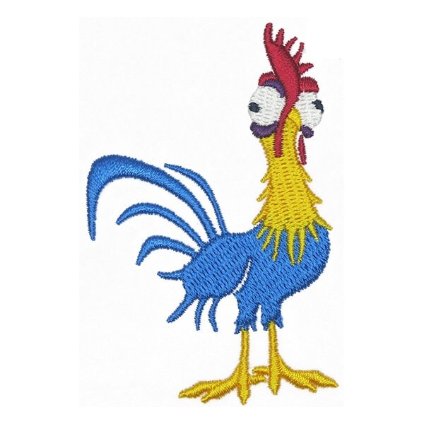 Crazy Chicken Lady Machine Embroidery Design Farm Animal Embroidery 