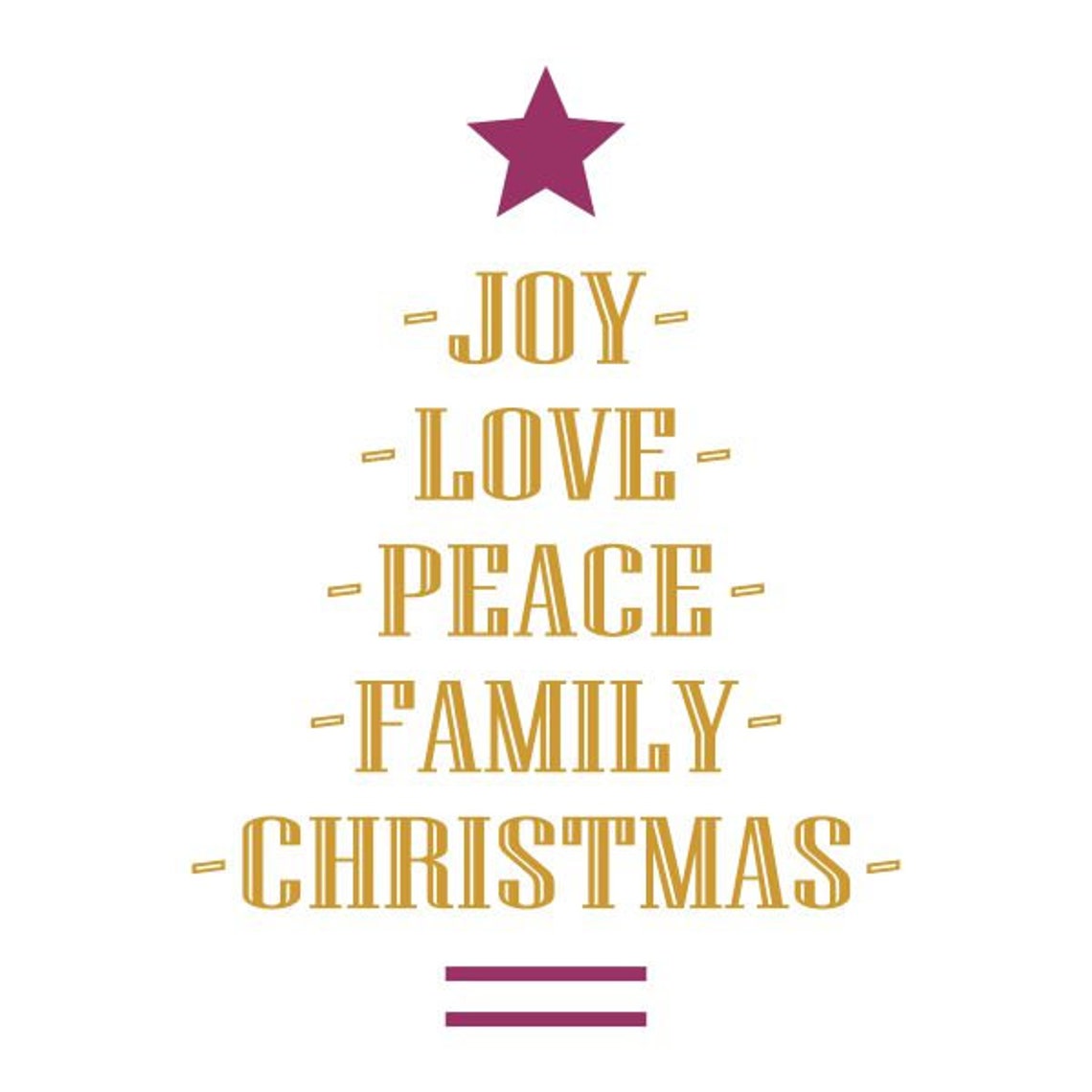 Joy Love Peace Family Christmas Cuttable Design PNG DXF SVG & - Etsy
