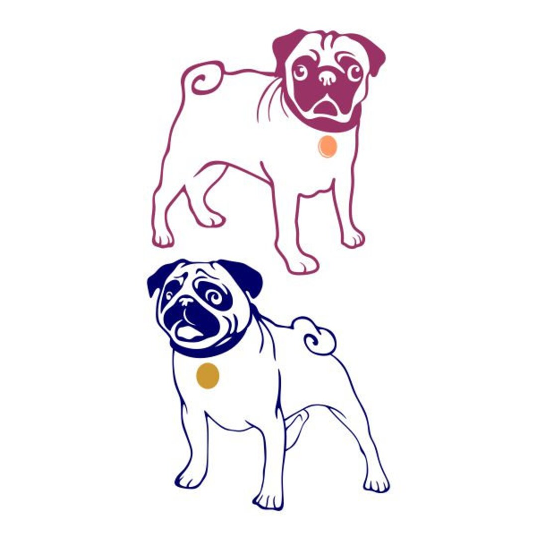 Cutable Doge Bull Dog Cuttable Design PNG DXF SVG & Eps File for Silhouette - Etsy