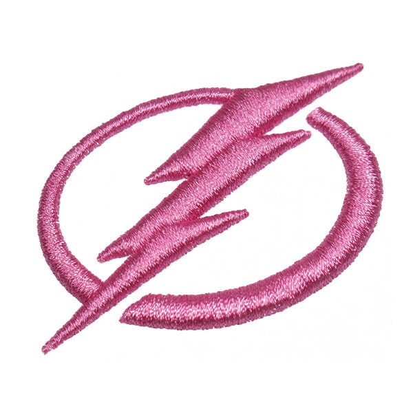 Lightning bolt circle 3d puff embroidery design instant  etsy