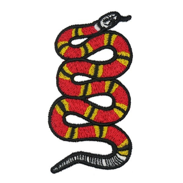 Snake Embroidery Design - Instant Download