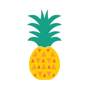 Doodle Piña Cuttable Diseño PNG DXF SVG & eps Archivo para Silhouette ...