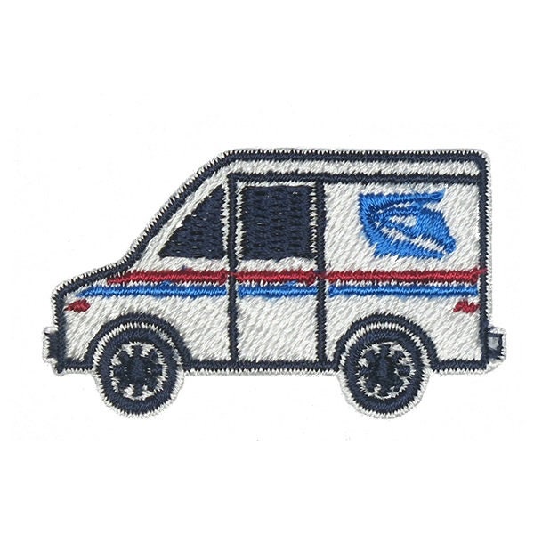 Mail Truck Embroidery Design - Instant Download