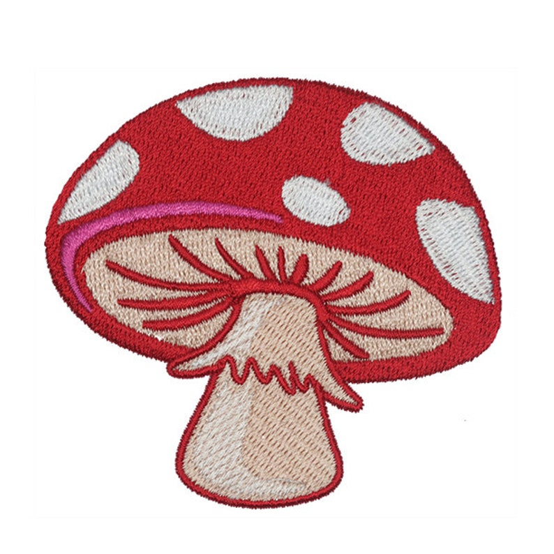 Mushroom Embroidery Design INSTANT DOWNLOAD Etsy