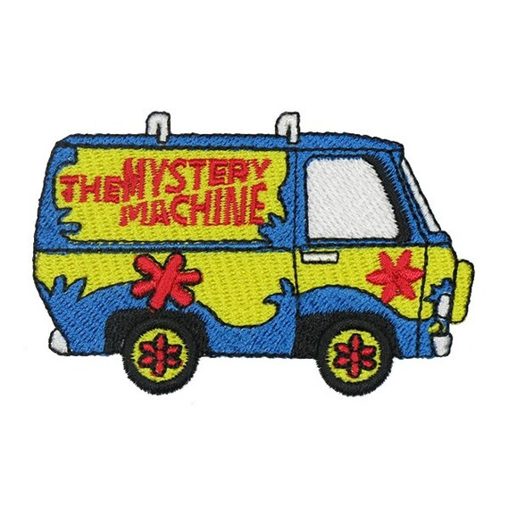 The Mystery Machine Van Embroidery Design Instant Download | Etsy
