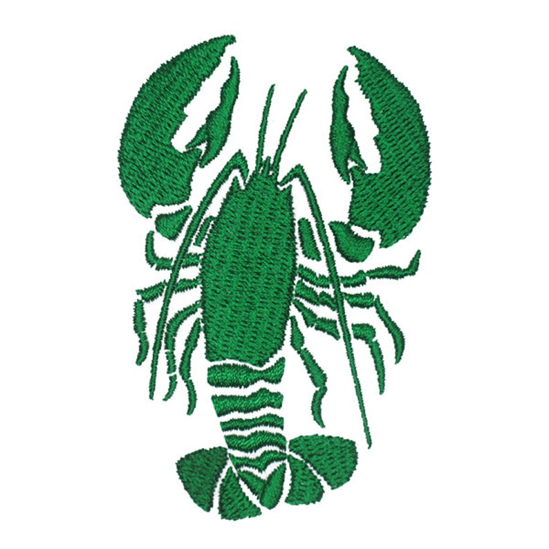 Lobster embroidery design instant download  etsy Lobster embroidery design instant download  etsy