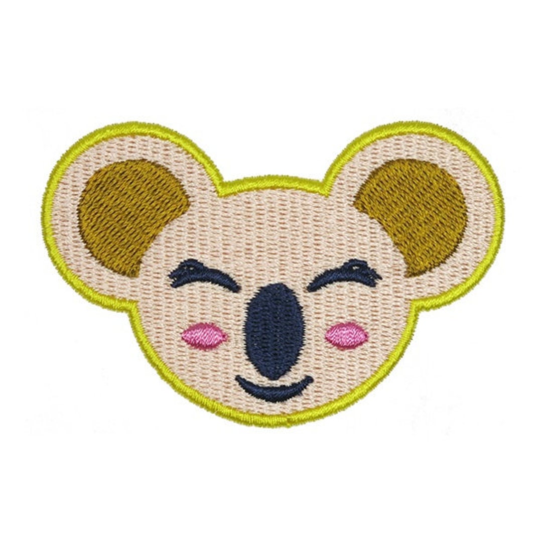 Koala Bear Embroidery Design Instant Download Etsy