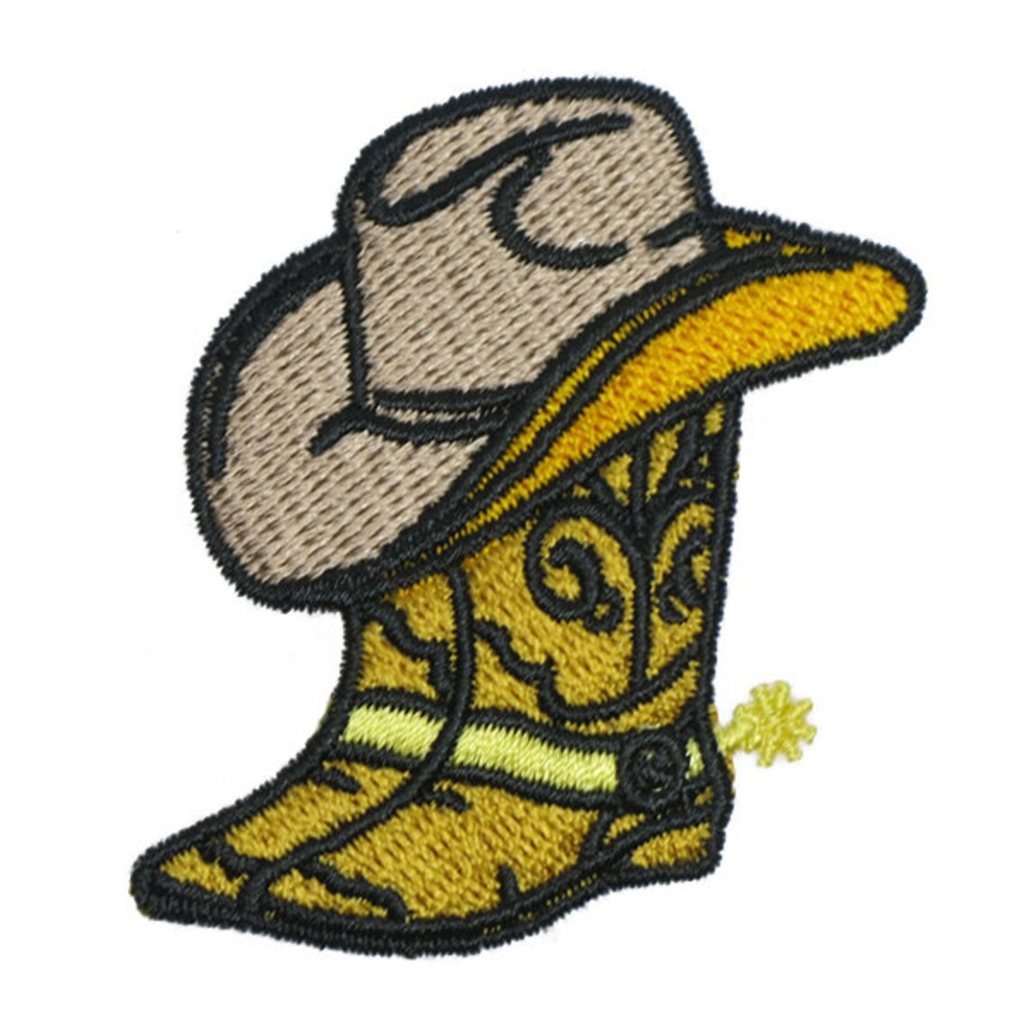 Cowboy boot hat embroidery design instant download  etsy Cowboy boot hat embroidery design instant download  etsy