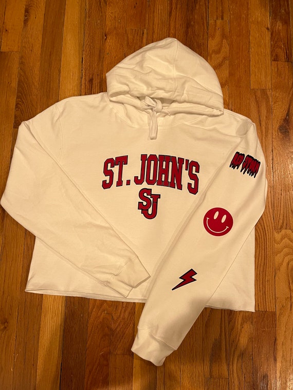 FREE SHIPPING St. Johns University Cropped Hoodie - Etsy