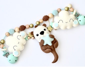 Kinderwagenkette mit Otter