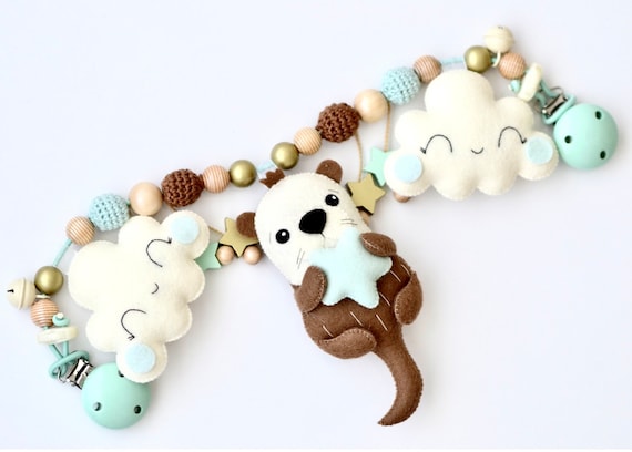 Kinderwagenkette Mit Otter - Etsy