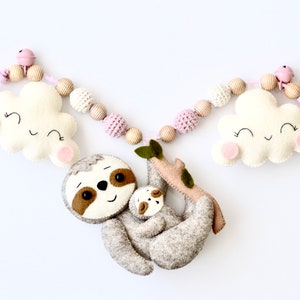 Kinderwagenkette mit Faultier