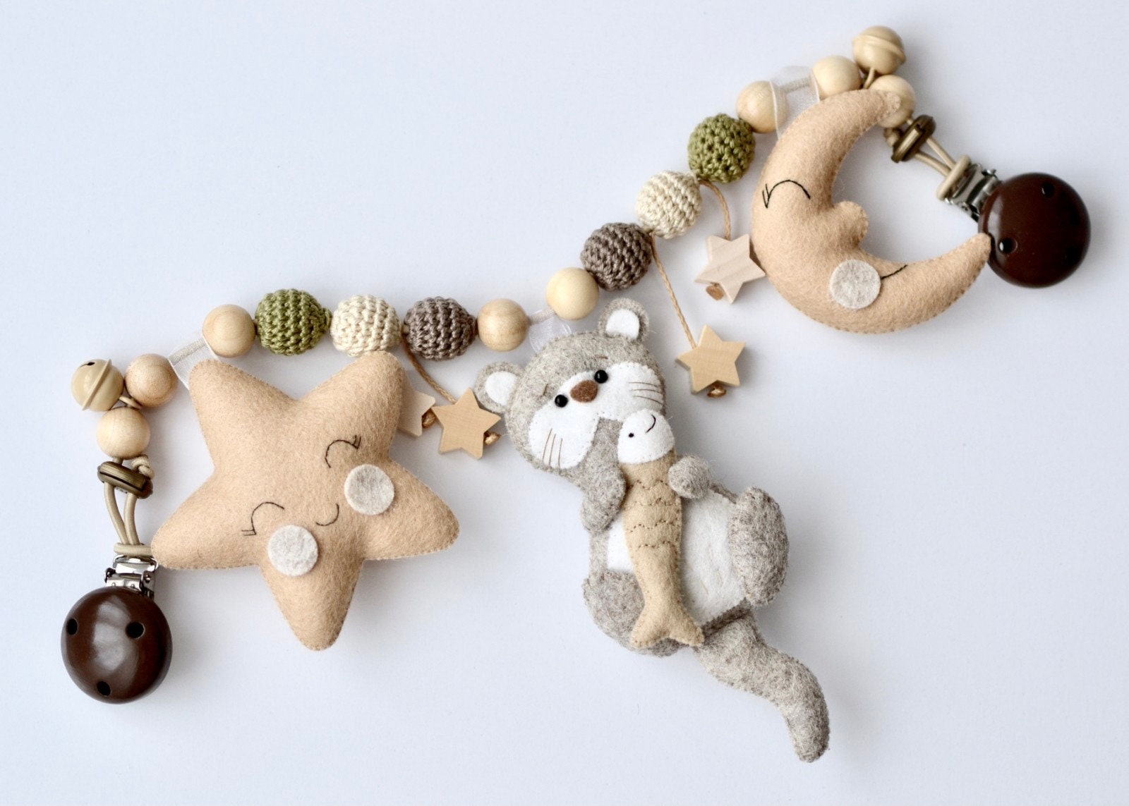 Kinderwagenkette mit Otter