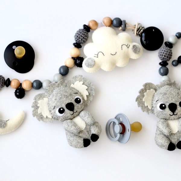 Sparset Koala, Kinderwagenkette mit Koala, Maxi Cosi Anhänger Koala