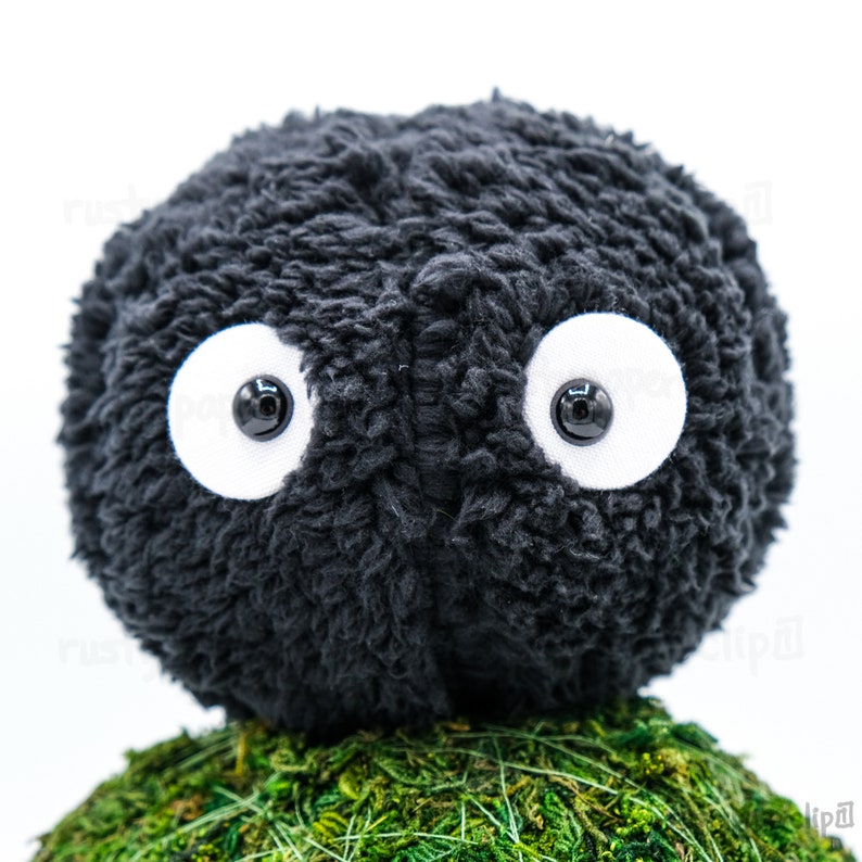 Soot Sprite Susuwatari Sootball Plush Toy Spirited Away | Etsy