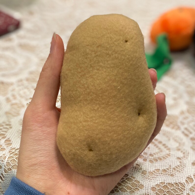 sad potato plush