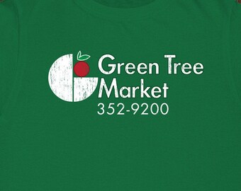 Old Milwaukee Green Tree Market Wisconsin Vintage Retro T-Shirt Throwback Long Lost Tee Shirt