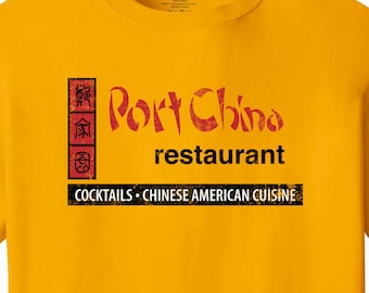 Old Milwaukee – Port China Chinese Cuisine Fox Point  Wisconsin Vintage Retro T-Shirt Throwback  Long Lost Tee Shirt