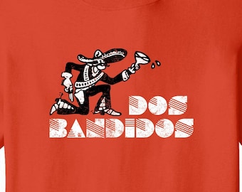 Old Milwaukee Dos Bandidos Milwaukee Wisconsin Vintage Retro T-Shirt Throwback Long Lost Tee Shirt