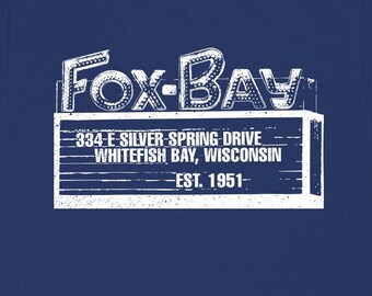 Old Milwaukee Fox Bay Theatre Cinema Milwaukee Wisconsin Vintage Retro T-Shirt Throwback Long Lost Tee Shirt