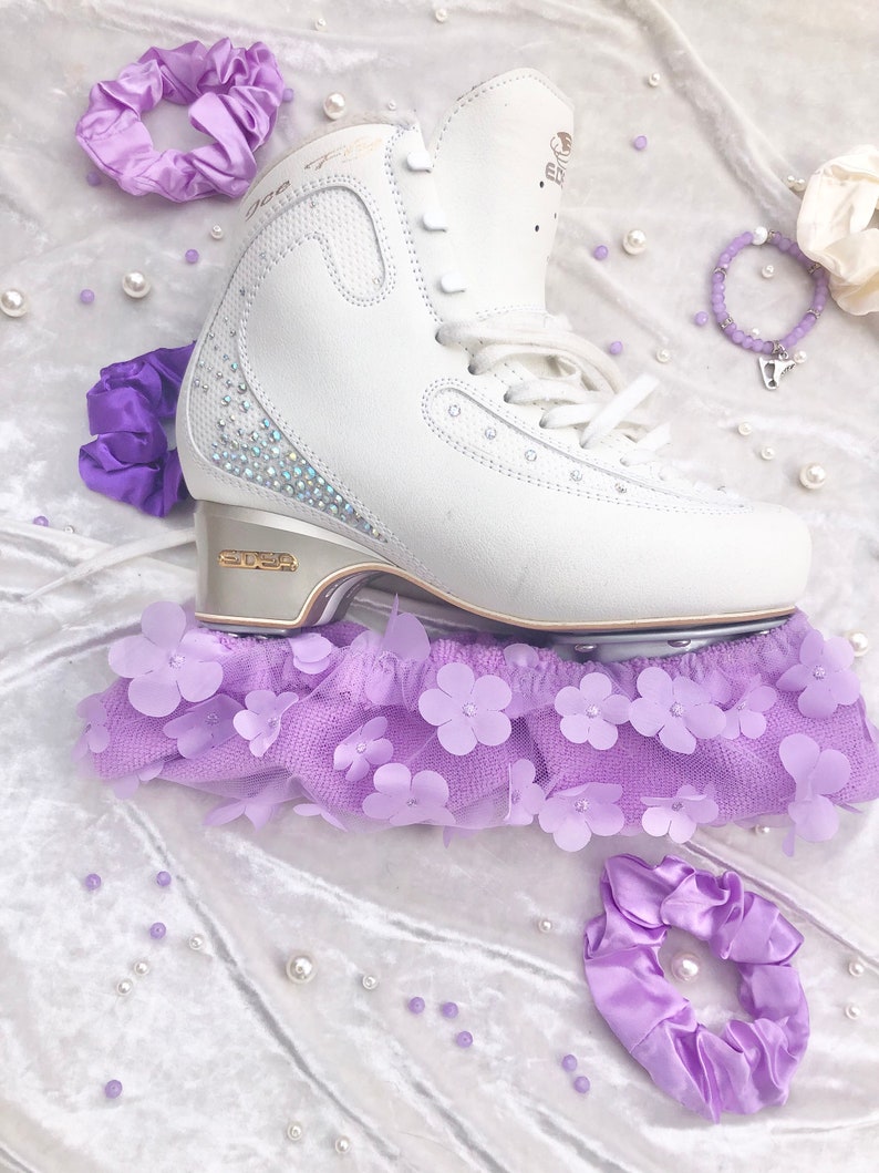 PATINAGE ARTISTIQUE Collection Freedom Wonderland accessoire de patinage sur glace serviettes de patinage lilac flower