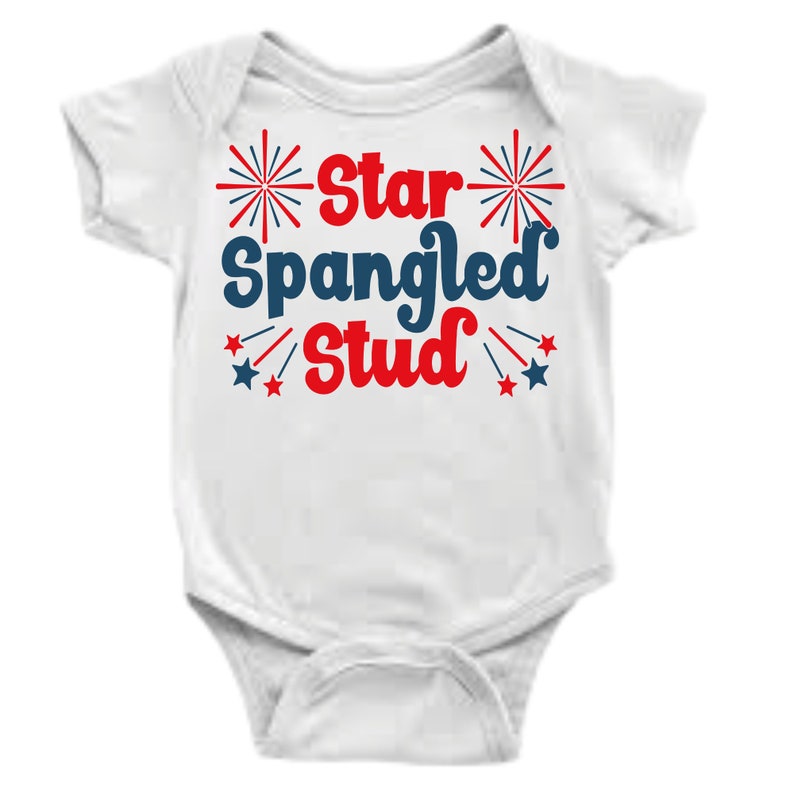 Gender Reveal Baby Girl Baby Unisex Baby Shower Gifts twin outfits Baby Boy STAR SPANGLED PrincessStud Bodysuit Coming Home Outfit