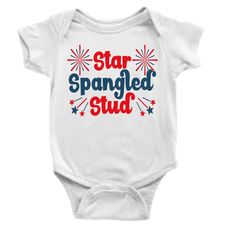 Gender Reveal Baby Girl Baby Unisex Baby Shower Gifts twin outfits Baby Boy STAR SPANGLED PrincessStud Bodysuit Coming Home Outfit