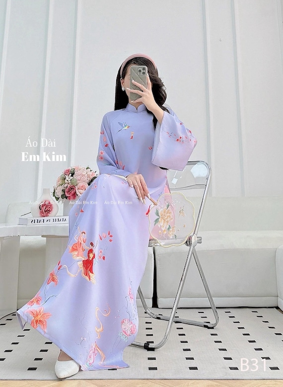 purple new years dress Anewsta Purple Lace Patchwork Floral Midi Dress Women's Wedding Guest Cocktail Elegant Puff Sleeve Round Neck High Waist Flared A-Line Forma,XXL